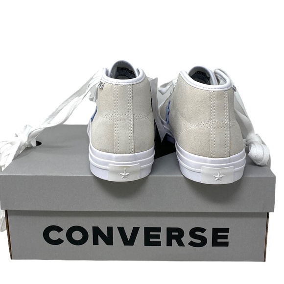 Converse x Alexis Sablone One Star Cons Pro Suede White Mid Shoes Women 171326C - Picture 5 of 9